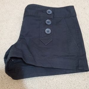 Express black sailor shorts